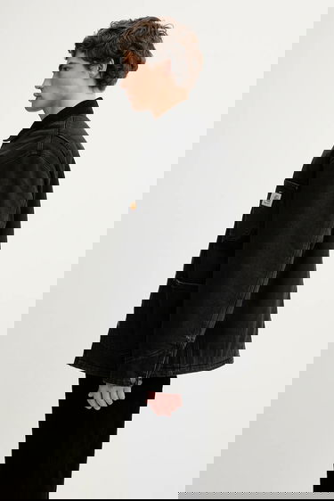 Bunda Carhartt WIP OG Chore Coat Denim Jacket Čierna | I035877.0, 1