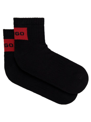 Ponožky BOSS Red Logo Socks 2-pack Čierna | 50491223