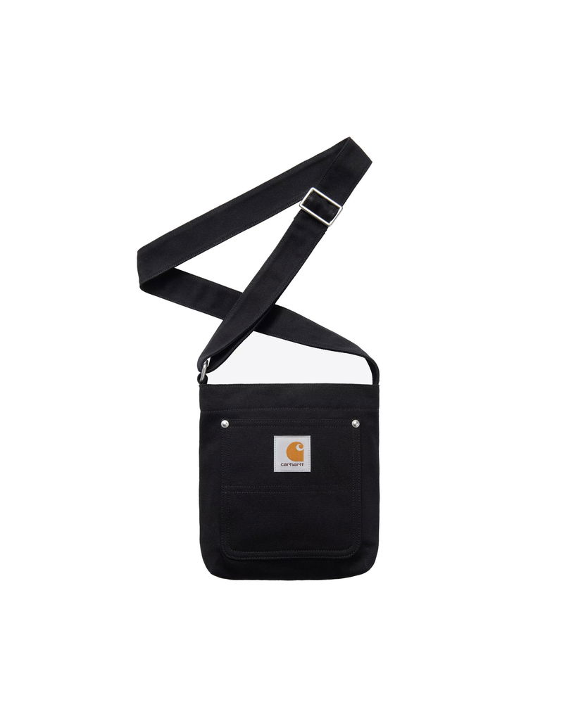 Taška cez rameno Carhartt WIP Canvas Crossbody Bag Čierna | I035991.89XX