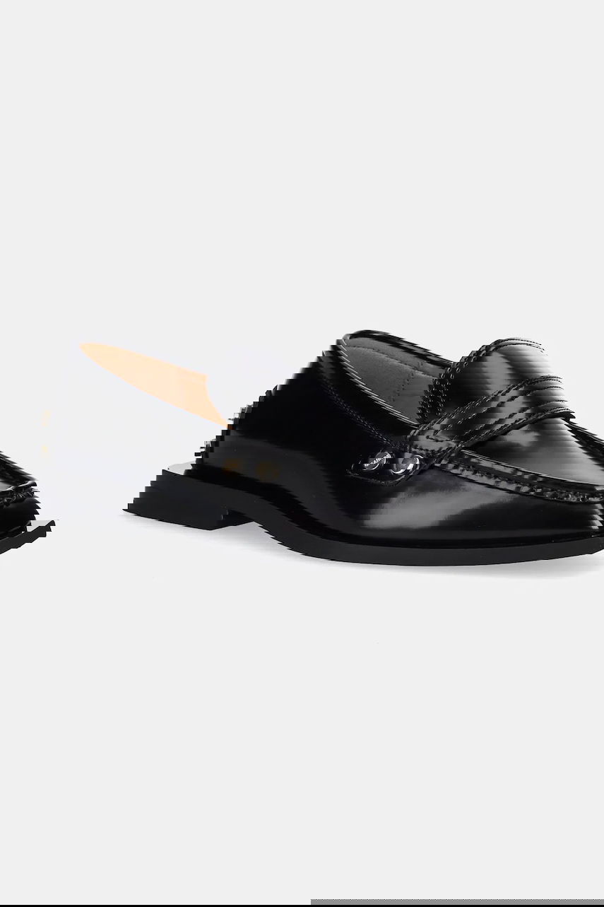 Tenisky a topánky GANNI GANNI Studs Square Toe Loafers Čierna | S3178, 0