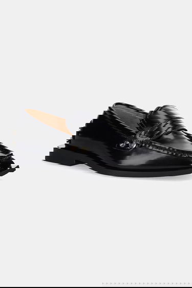 Tenisky a topánky GANNI GANNI Studs Square Toe Loafers Čierna | S3178, 0