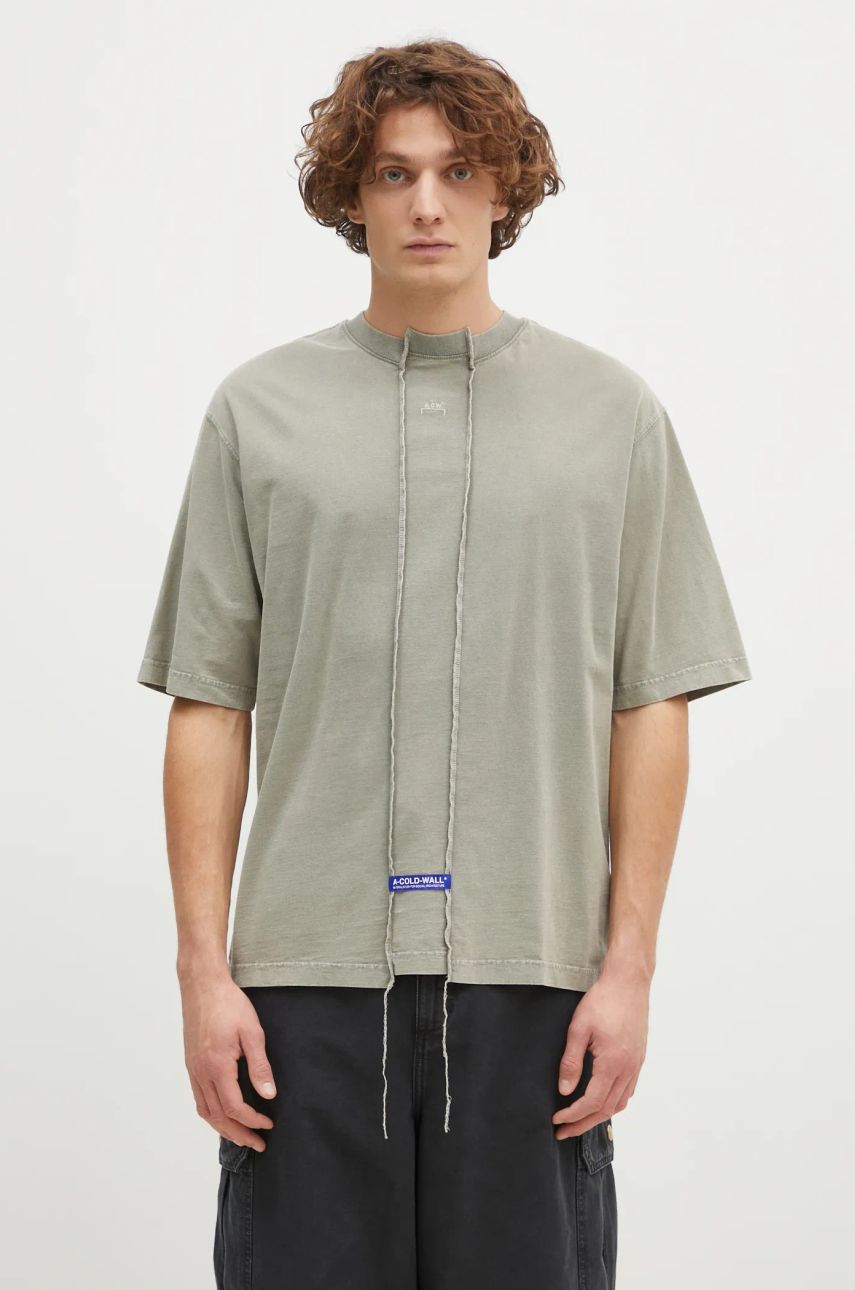 Oversized T-Shirt With Raw-Edge Details