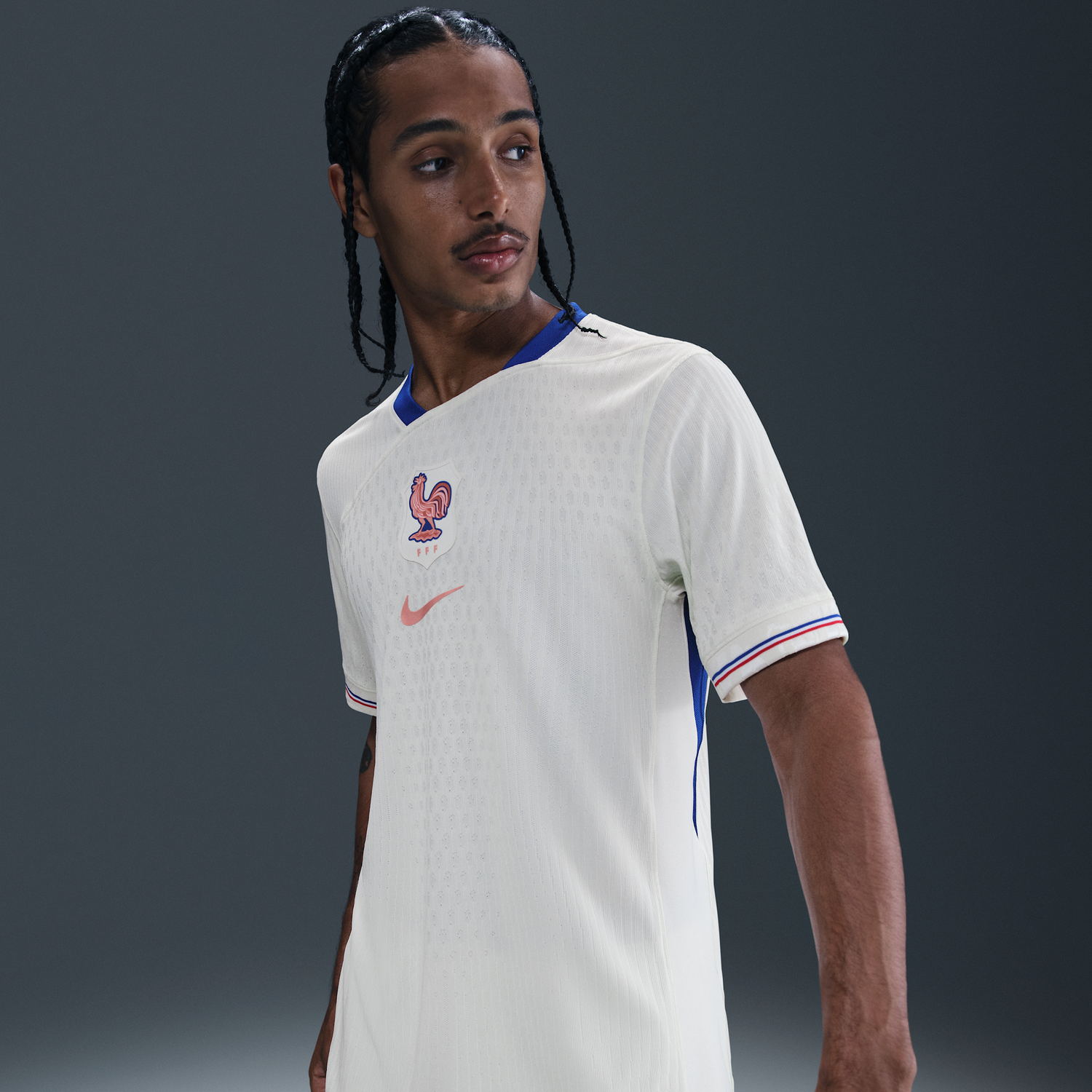 Dres Nike FFF Match 2025 Dri-FIT ADV Authentic Outdoor Football Jersey Biela | IH0804-110, 0