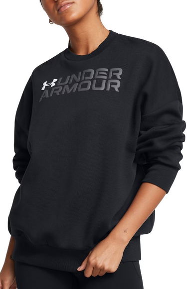 Sveter Under Armour Under Armour Rival Fleece Wordmark Crew Sweatshirt Čierna | 1386513-001, 0