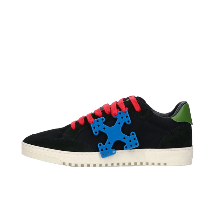Tenisky a topánky Off-White Vulcanized 5.0 Low Top Arrows Hang Tag Black Blue Green Red Čierna | OMIA227S22LEA0011045