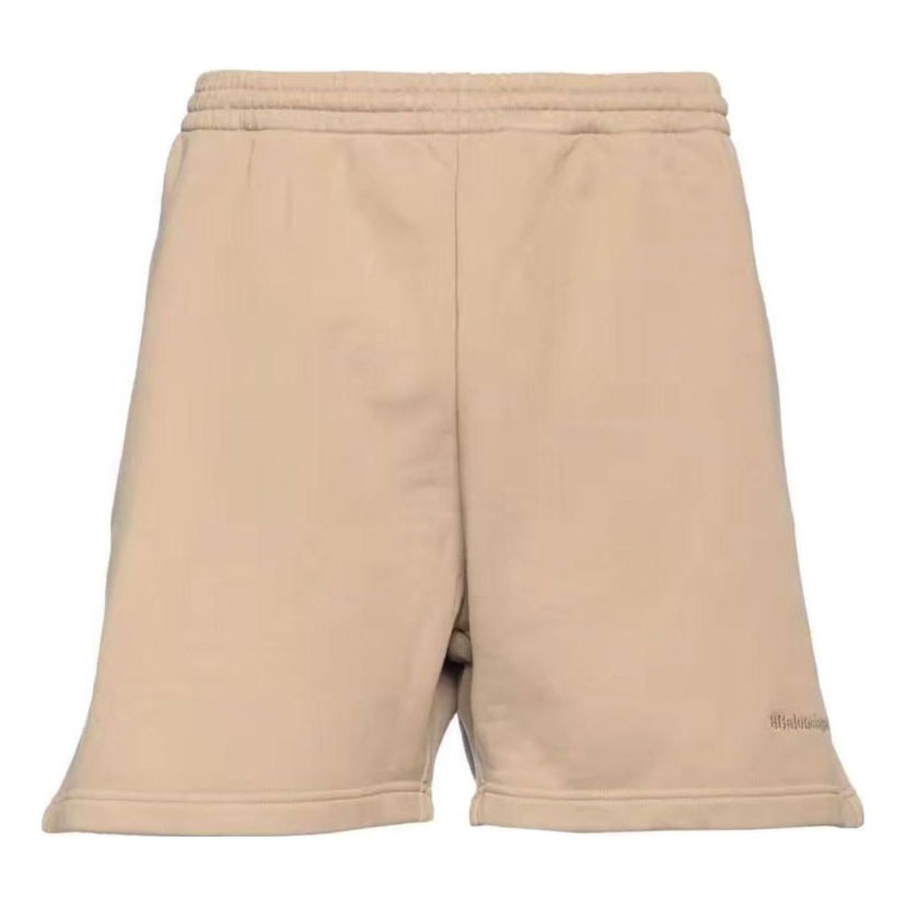 Šortky Balenciaga Corp Sweat Shorts Béžová | 676137TKVB59504