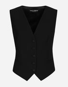 Dolce & Gabbana Wool Twill Vest