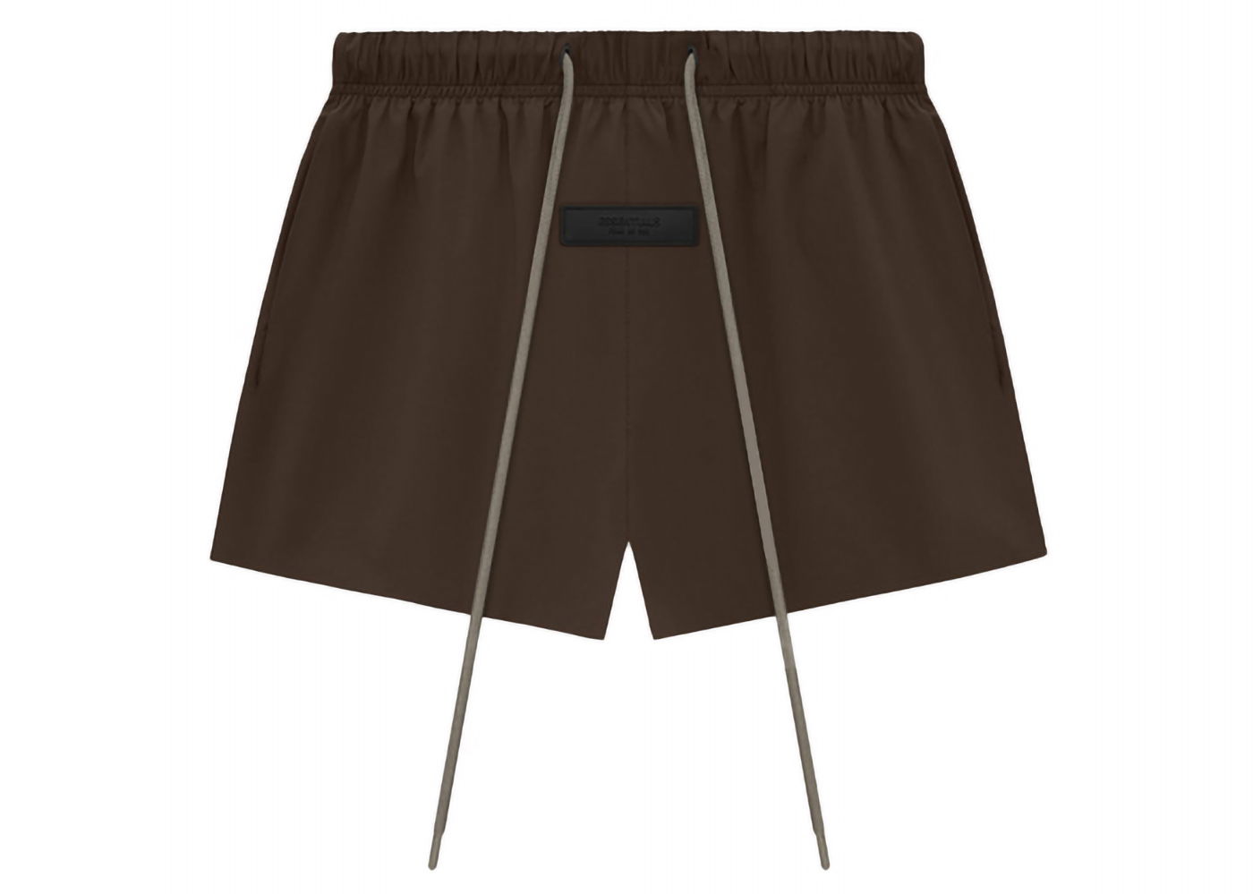 Šortky Fear of God Core Collection Nylon Running Short Wood Hnedá | 160SU243016FW, 0