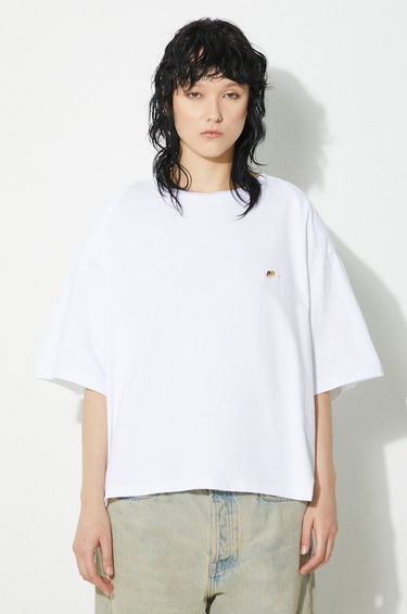 Tričko Fiorucci Fiorucci Angel Patch Padded T-Shirt Biela | M01FPTSH105CJ01WH01, 0