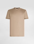 Dolce & Gabbana Short-Sleeved Silk T-Shirt