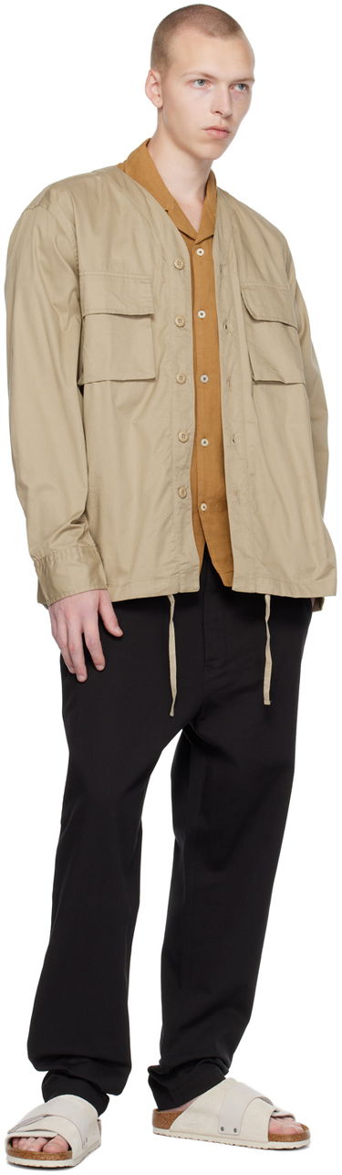 Košeľa Universal Works Universal Works Camp Shirt Hnedá | P28063, 3