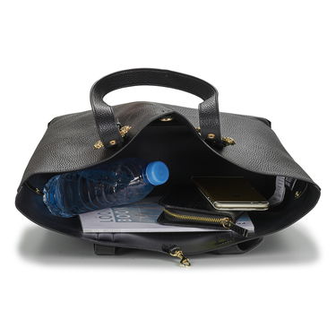 Tote bag Versace Shopper bag Jeans Couture VA4BF9-ZS413-899 Čierna | VA4BF9-ZS413-899, 4
