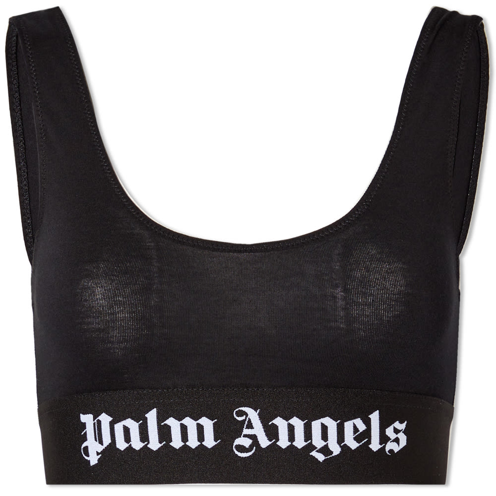 Podprsenka Palm Angels Classic Logo Bra Čierna | PWUB002C99FAB0011001, 0