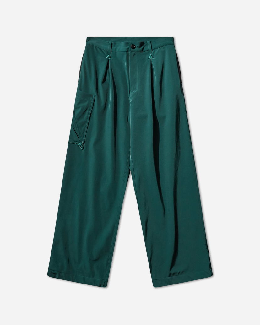Cargo nohavice Asics Novalis Mirbelioids Pleated Wide Leg Cargo Trousers Zelené | 2203A321-401