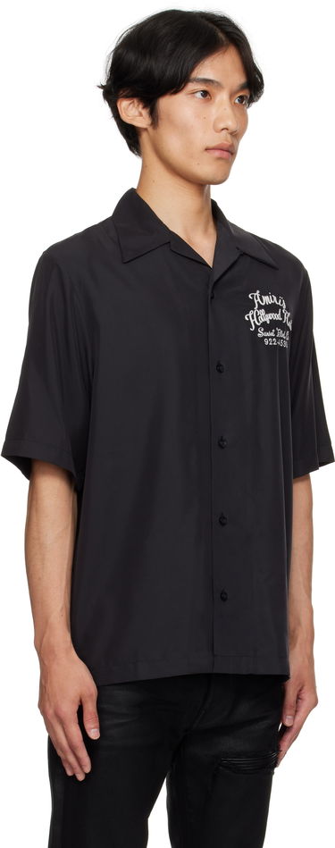 Košeľa AMIRI AMIRI 'Hollywood Auto' Bowling Shirt Čierna | AMSTCA1166, 1