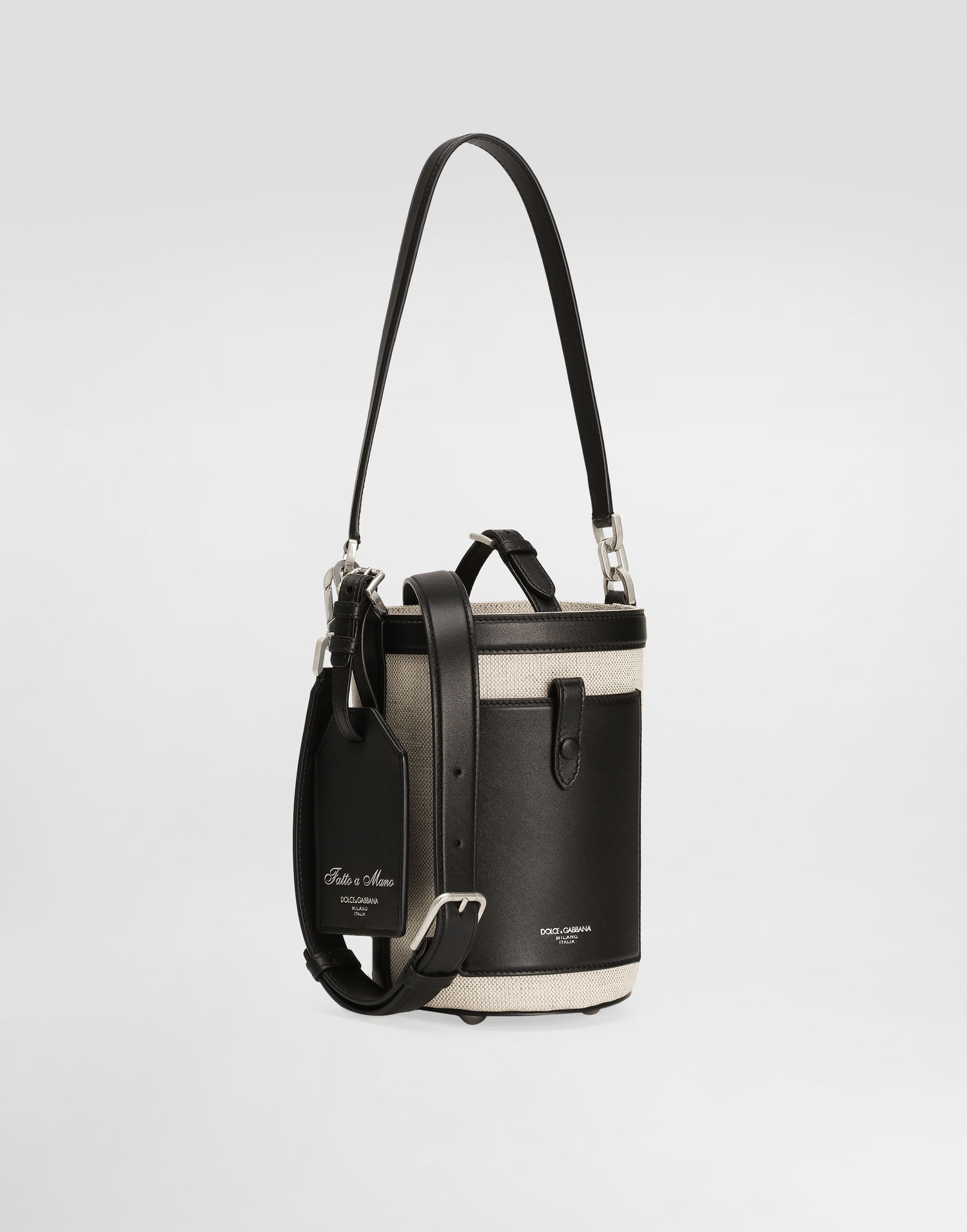 Kabelka Dolce & Gabbana Dolce & Gabbana Fabric Bucket Crossbody Bag Béžová | BM2506A9B648B965, 1