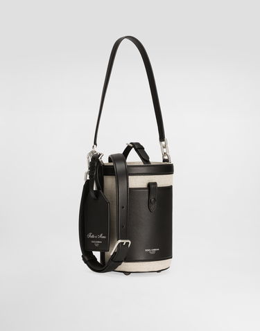 Kabelka Dolce & Gabbana Dolce & Gabbana Fabric Bucket Crossbody Bag Béžová | BM2506A9B648B965, 1
