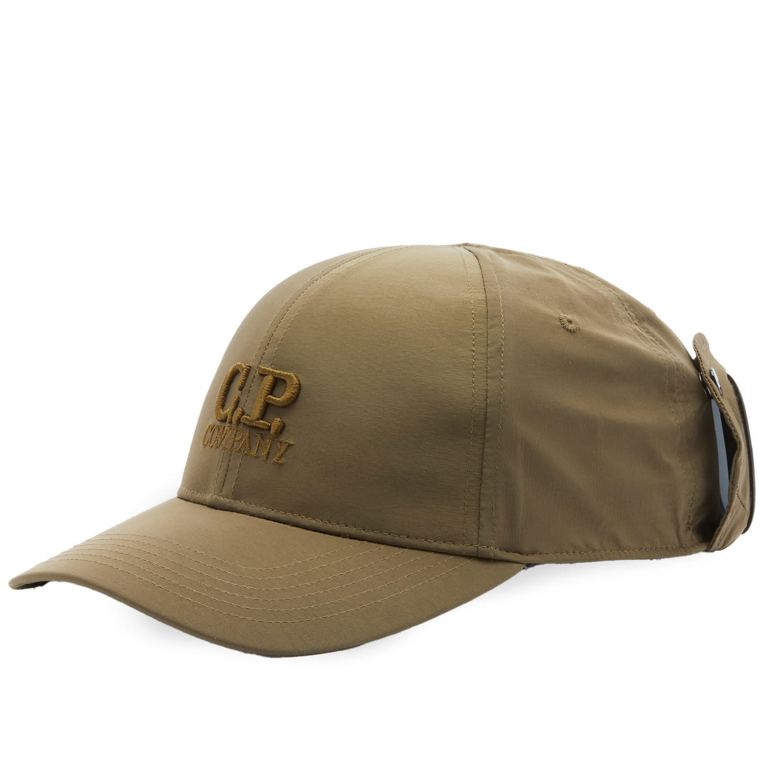Šiltovka C.P. Company Chrome-R Goggle Cap Zelené | 15CMAC146A-005904A-683, 0