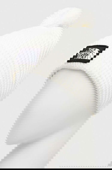 Kulicha The North Face TNF Logo Box Pom Beanie Biela | NF0A3FN3N3N1, 1