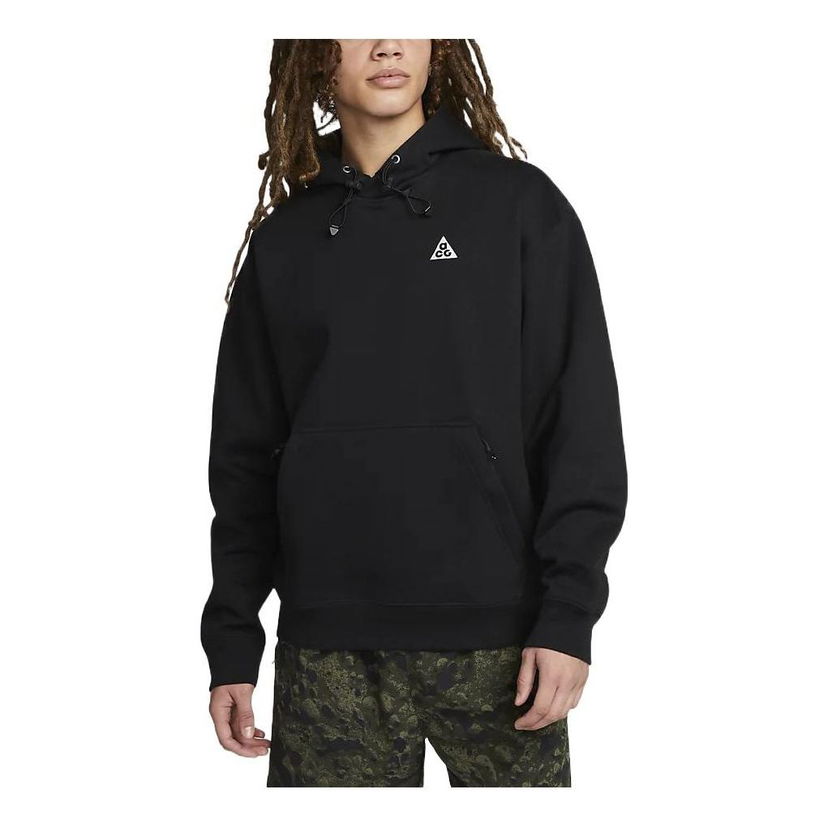 Mikina Nike ACG ACG Therma-Fit Fleece Pullover Hoodie Čierna | DZ3393-010