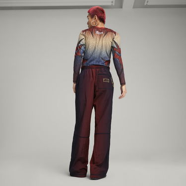 Tepláky Puma ARIES Collaboration Loose Fit Track Pants Červená | 629573_52, 3