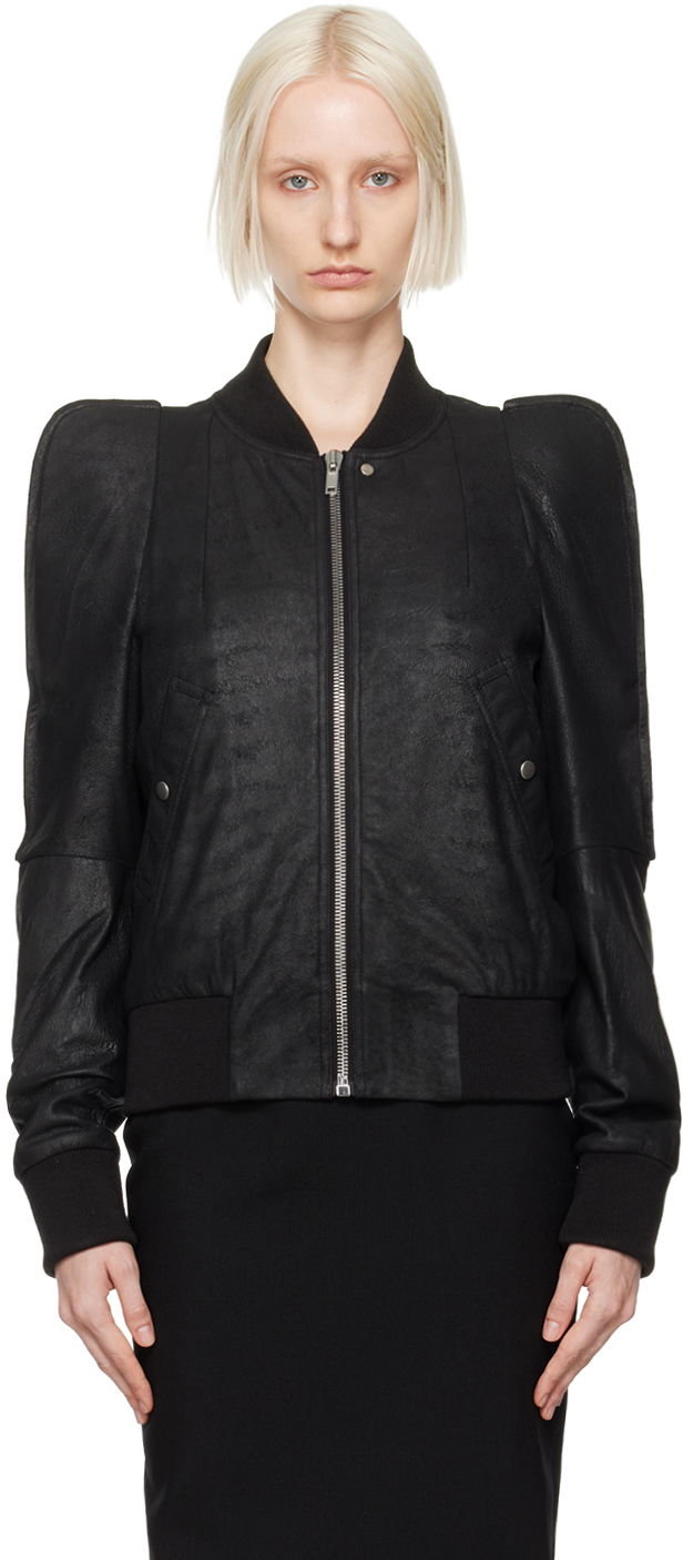 Bomber bunda Rick Owens Porterville Metro Flight Čierna | RP02D3704 LBA