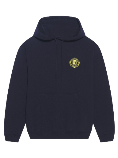Mikina Balenciaga Quest Medium Fit Hoodie Navy | 600583TLV604140