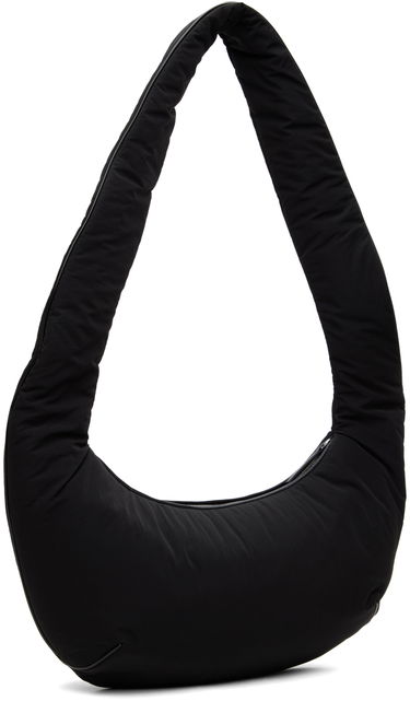 Taška cez rameno Bottega Veneta Bottega Veneta Borsa Light Paper Shoulder Bag Čierna | 776219VCQGD, 2
