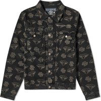 Bunda BILLIONAIRE BOYS CLUB Diamonds & Dollars Denim Jacket Čierna | B23409-BLK, 1