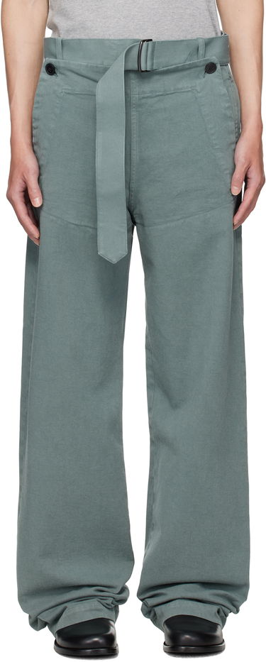 Nohavice Dries Van Noten Dries Van Noten Sailor Trousers Zelené | 252-020985-2043, 0