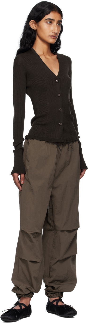 Sveter Cecilie Bahnsen Cecilie Bahnsen Bessie Knit Cardigan Hnedá | 2.25KNI52004 BESSIE CARDIGAN, 3