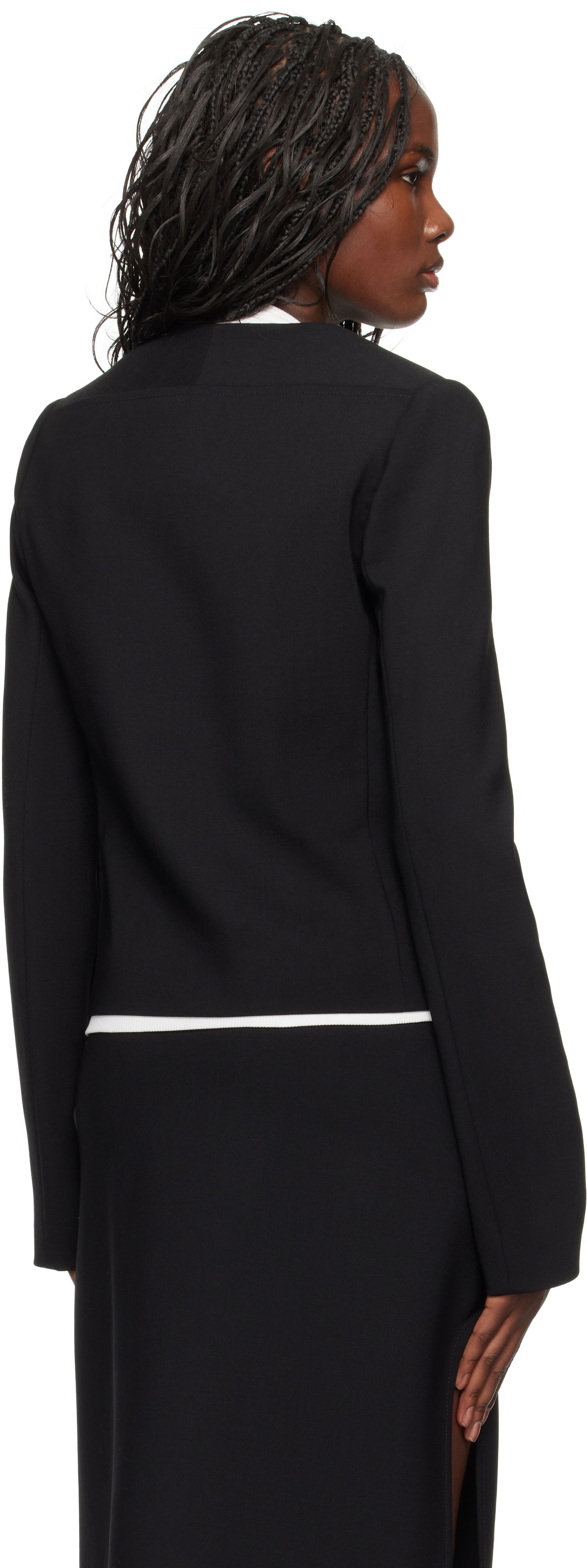 Buttoned Tailored Jacket