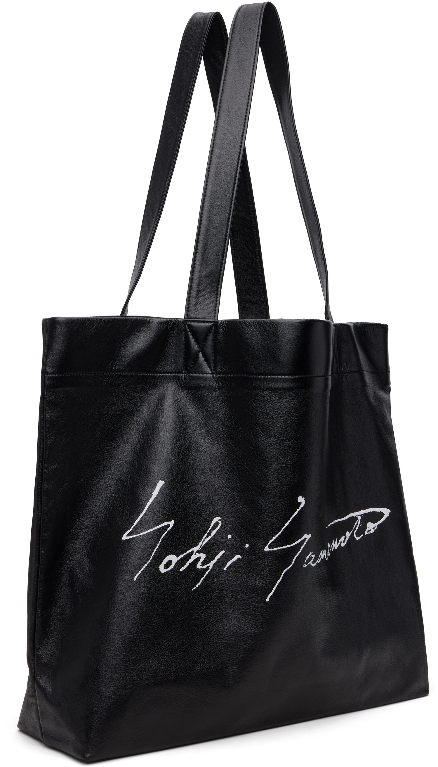 Tote bag Yohji Yamamoto Yohji Yamamoto Signature L Tote Čierna | DM-I05-791, 1