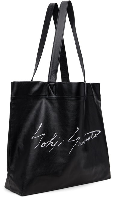 Tote bag Yohji Yamamoto Yohji Yamamoto Signature L Tote Čierna | DM-I05-791, 1