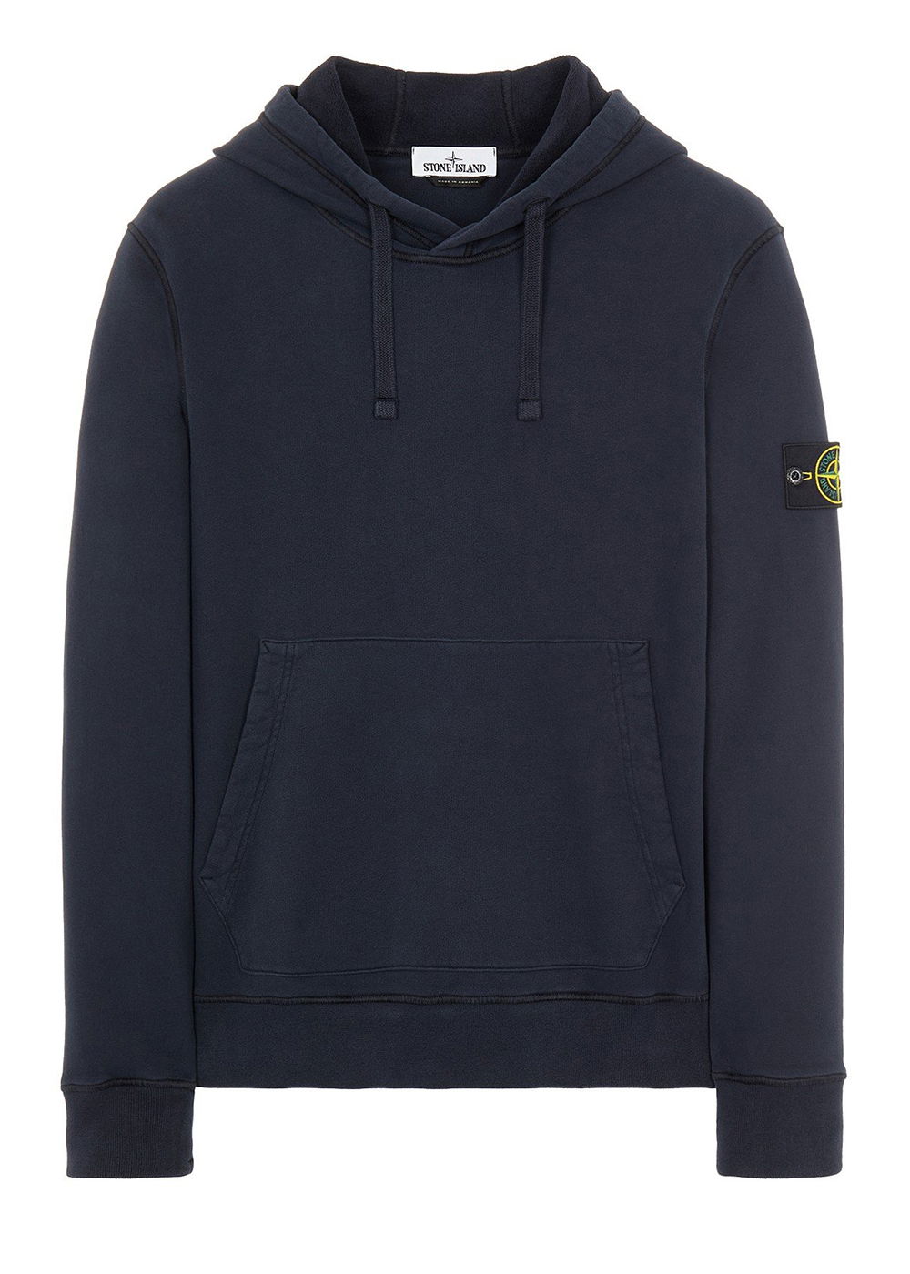 Mikina Stone Island Brushed Cotton Fleece Hoodie Navy | 751564120V0020-9403, 0