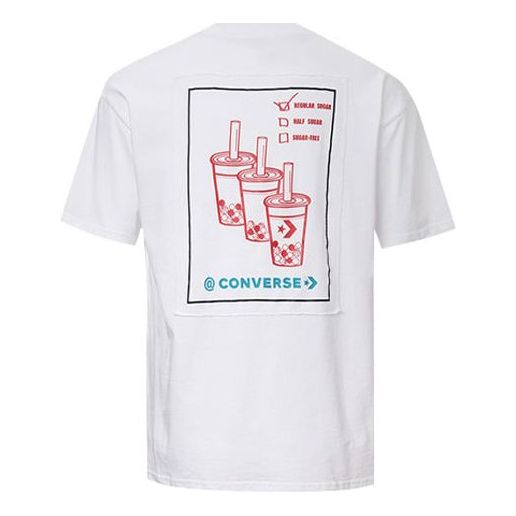 Tričko Converse Applique Graphic Short-Sleeve T-Shirt Biela | 10020849-102