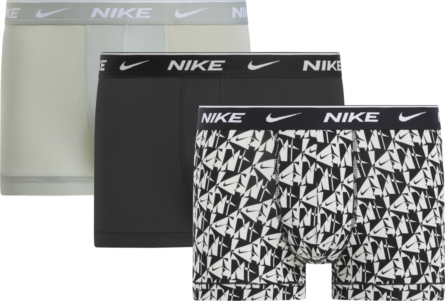 Boxerky Nike Everyday Stretch Trunks (3-Pack) Rôznofarebný | 000PKE1008-029, 0