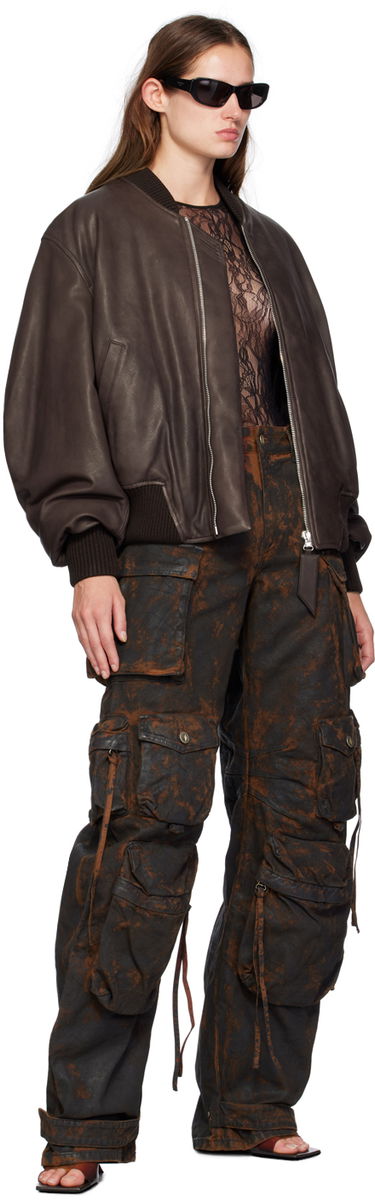 Cargo nohavice The Attico The Attico Fern Cargo Pants Hnedá | SPEWCP180 C106, 3