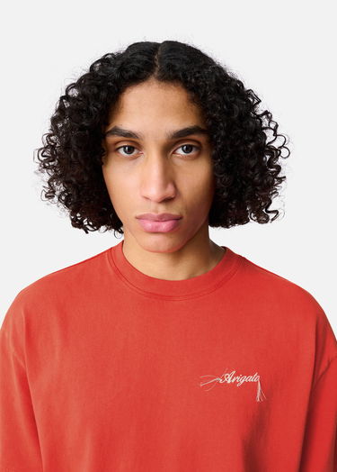 Tričko AXEL ARIGATO Honor Washed T-Shirt Oranžová | A2681009, 6