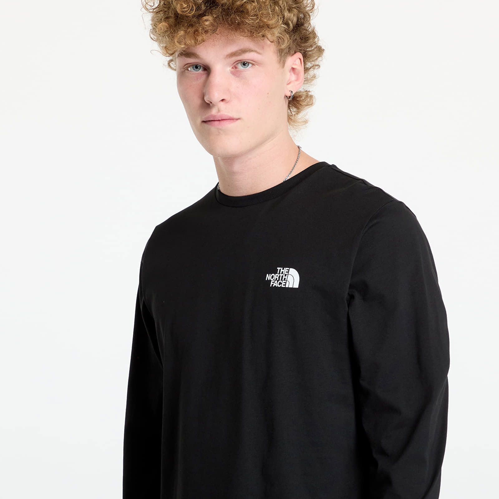 Long Sleeve Box Tee Tnf Black