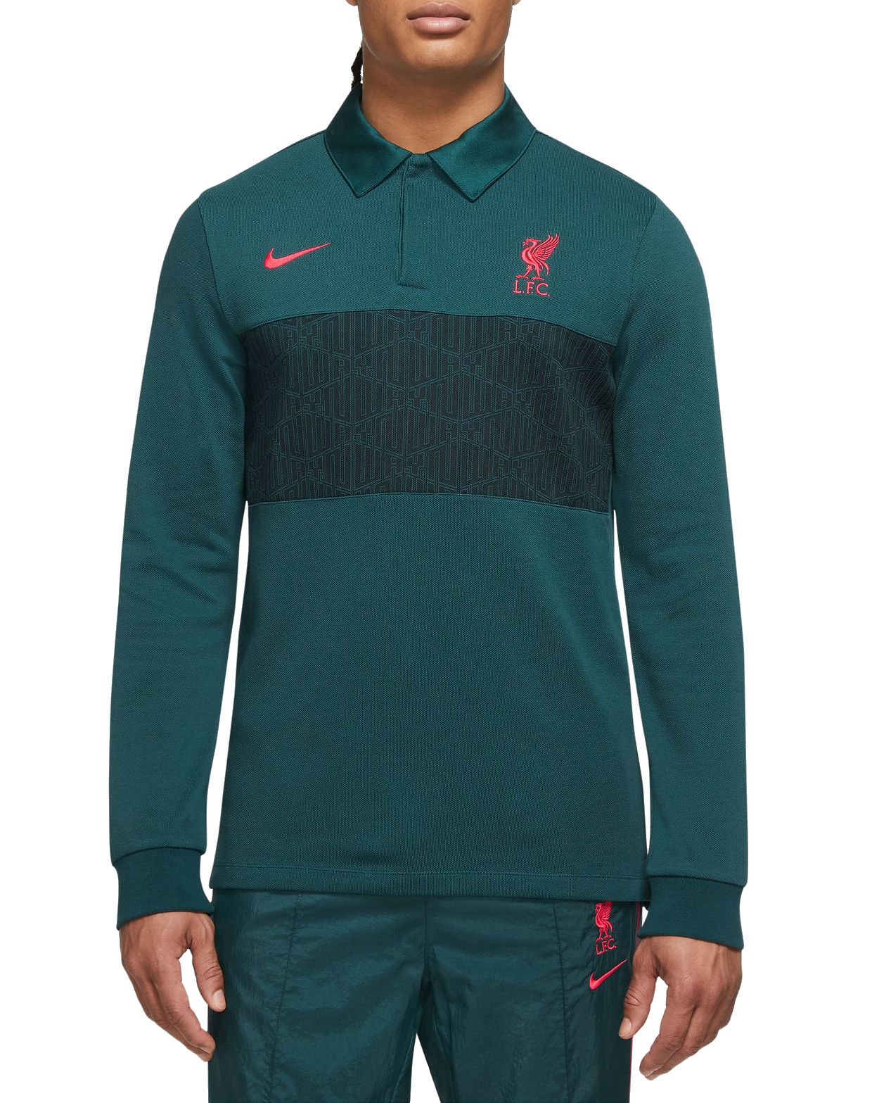 Polo tričko Nike Polo Shirt Dri-FIT Long-Sleeve Skate Zelené | dm8296-375, 0