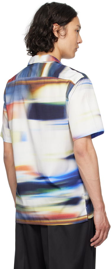 Košeľa Paul Smith PS Paul Smith Motion Blur Short-Sleeve Shirt Rôznofarebný | M2R-695U-P22285-01, 2