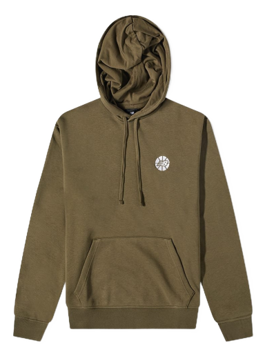 Mikina New Balance Hoops Essentials Fundamental Hoody Hnedá | MT23581-DMO