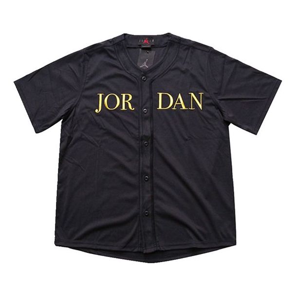 Dres Jordan Jordan Baseball Jersey Čierna | AT9823-010, 0