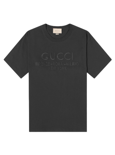 Tričko Gucci Tonal Logo T-Shirt Čierna | 616036-XJFZA-1000