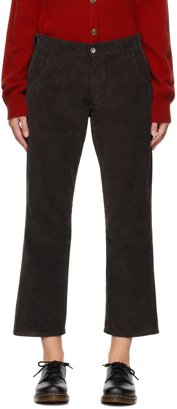Nohavice YMC Corduroy Pants Hnedá | Q4TAL, 0