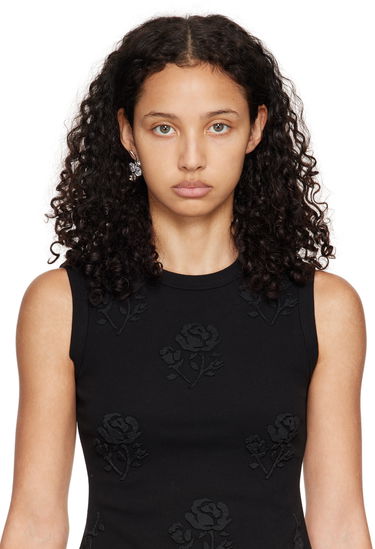 Náušnice SHUSHU/TONG SHUSHU/TONG YVMIN Edition Upside Down Rose Single Earring Metalická | 22329SLV00DR, 2