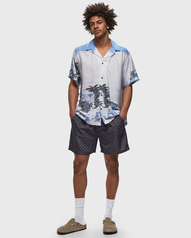 Šortky Les Deux Stan AOP Swim Shorts 2.0 Navy | LDM540027-460474, 1
