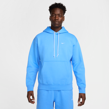 Mikina Nike Solo Swoosh Fleece Hoodie Modrá | DX1355-412, 1