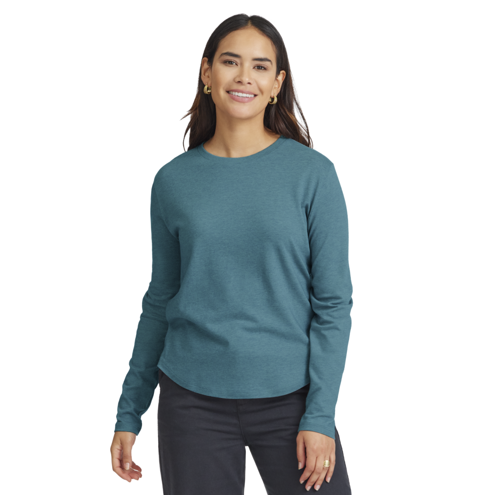 Tričko Allbirds Merino Long Sleeve Modrá | A11197W, 0